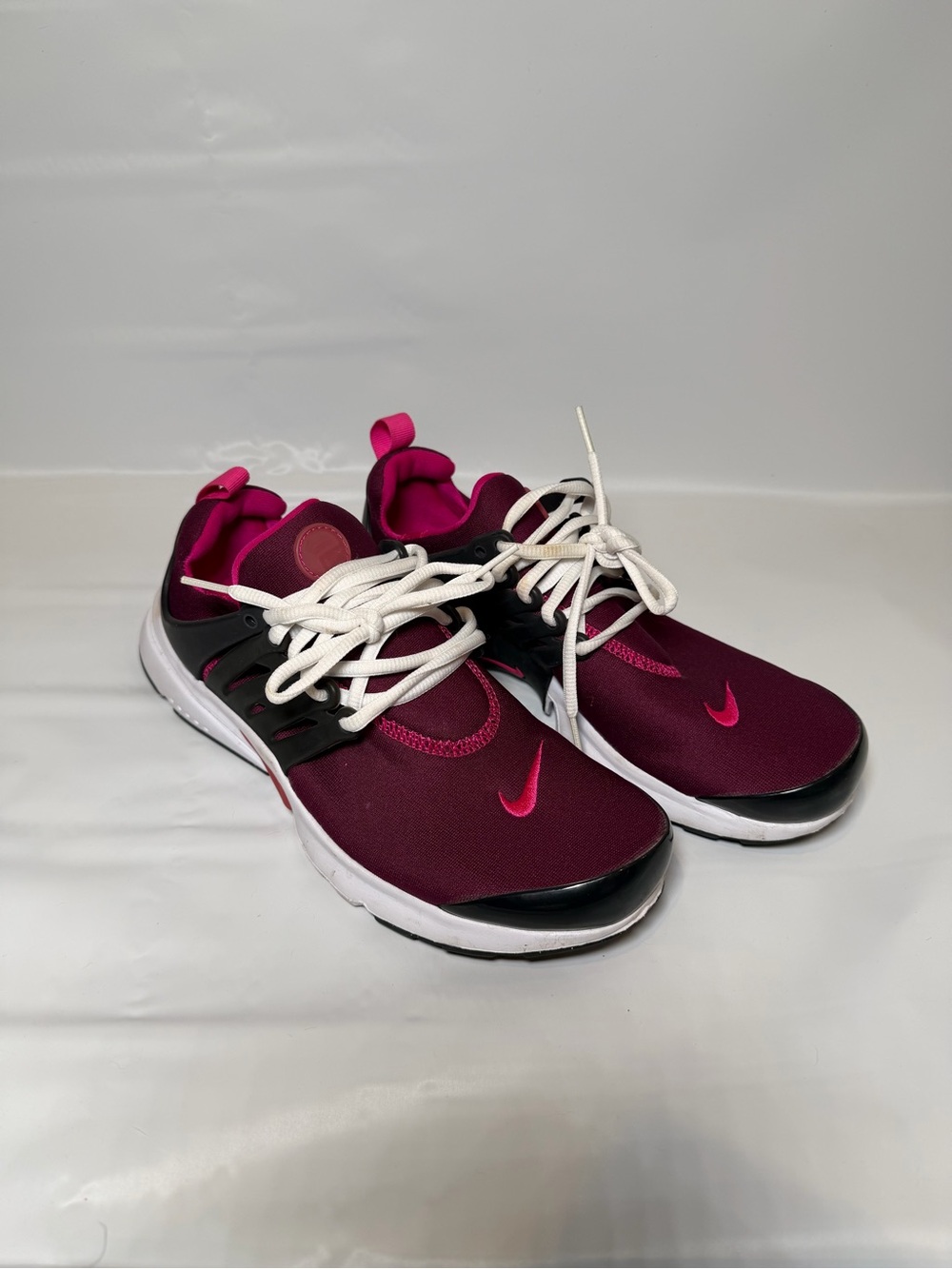 Nike Air Presto Sangria/Pink 844766-601 Running Shoes Big Kids Size 7Y